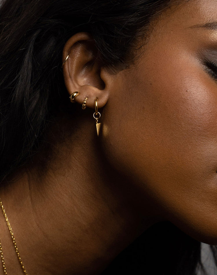 Lucille Earring Charm in Gold